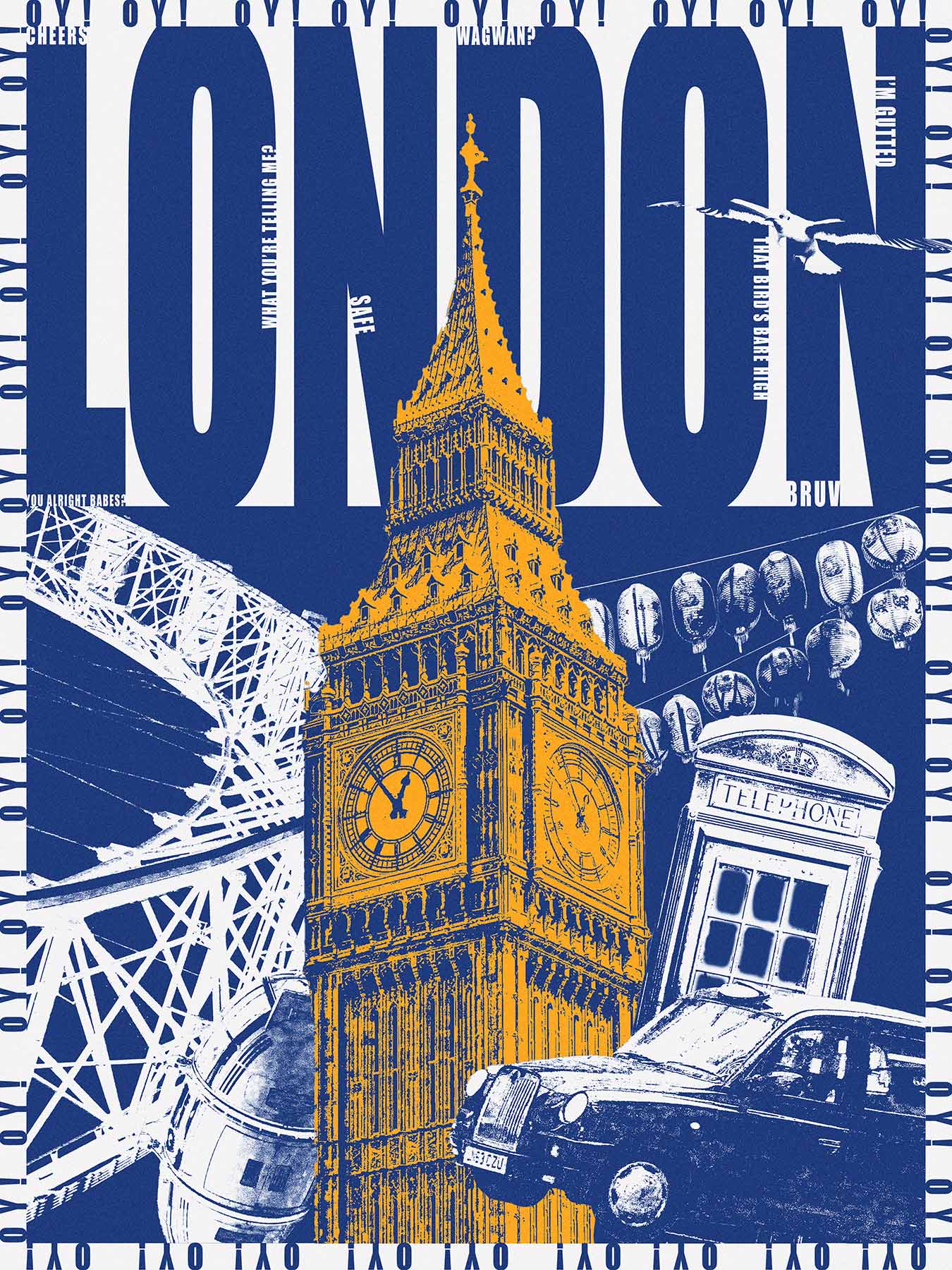 London Tribute Poster